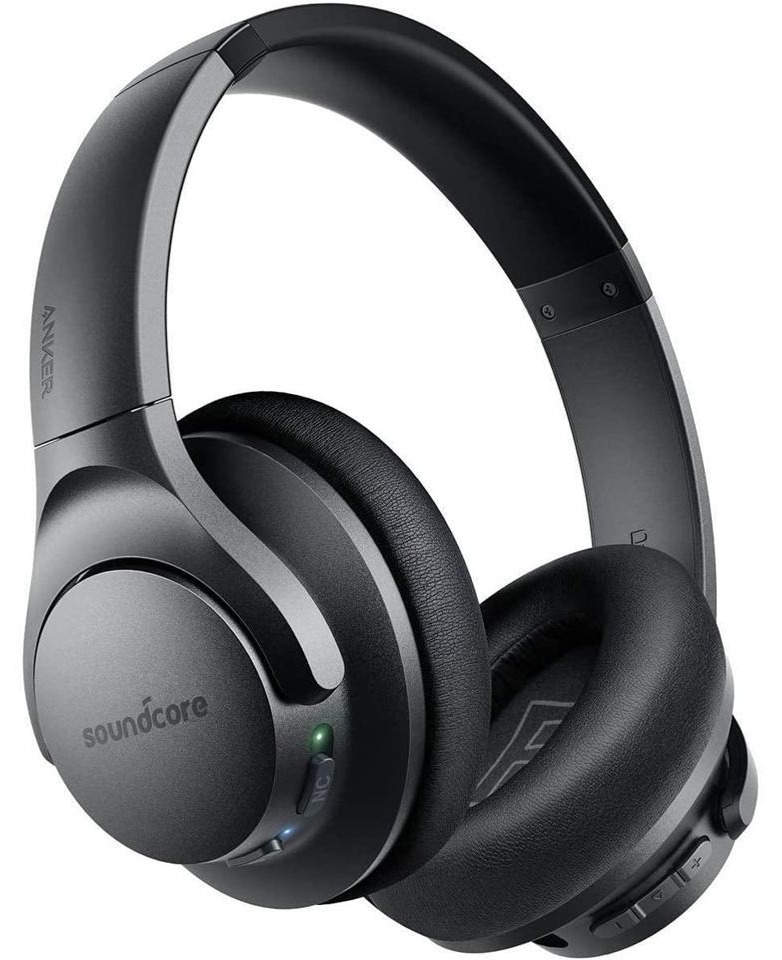 Anker Soundcore Life Q20 Hybrid Active Noise Cancelling Headphones, Wireless Over Ear *RFB* $29.49