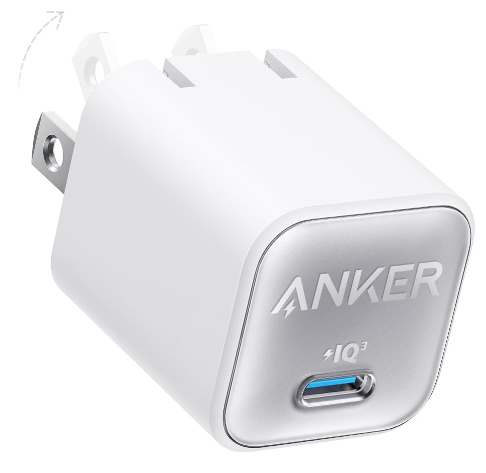 Anker 30W USB-C Nano 3 PPS GaN Charger $13.95  FS Amazon Prime