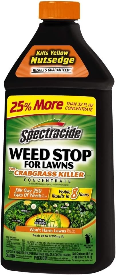 $6: Spectracide Weed Stop For Lawns Plus Crabgrass Killer Concentrate, 40 oz