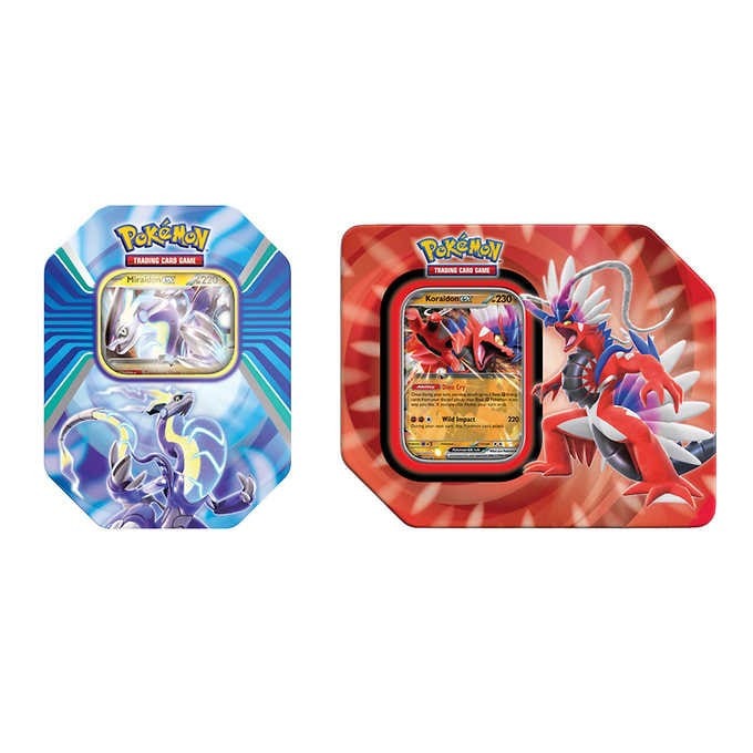 Costco Members: Pokémon Scarlet & Violet Series V-Tin & Window Tin (Miraidon & Koraidon) $30.99 + Free Shipping