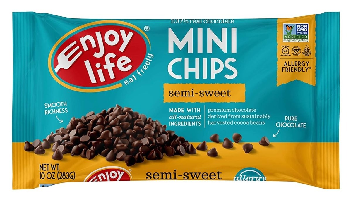 $3.77: Enjoy Life Semi Sweet Chocolate Mini Chips, 10 oz