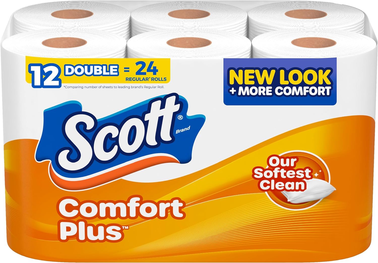 [S&S] $4.49: 12-Count Scott ComfortPlus 1-Ply Double Roll Toilet Paper