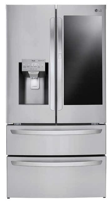LG 28 cu. ft. Smart wi-fi Refrigerator + free second fridge - $1899.99