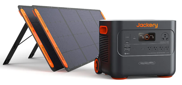 Jackery Solar Generator 3000 Pro + 2 x 200 watt solar panel $2659