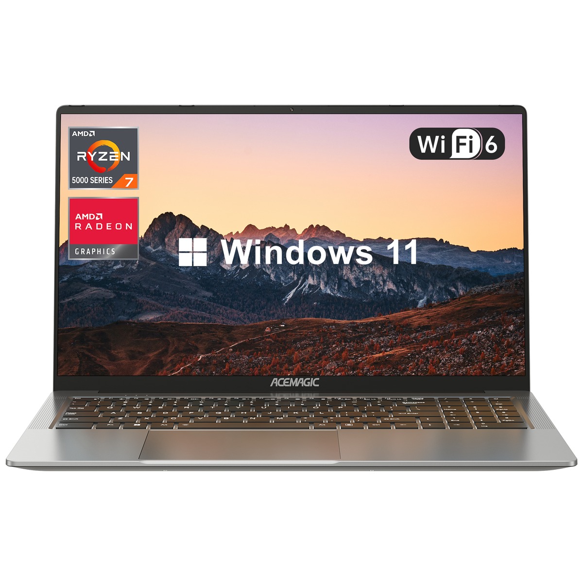 acemagic gaming laptop with amd ryzen 7 5700u processor