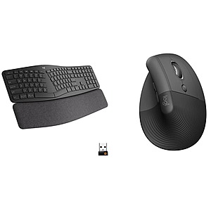  Buy Logitech Lift Vertical Ergonomic Mouse, Wireless