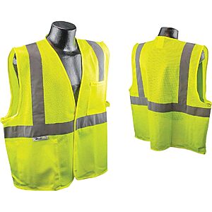 $0.98: Radians Mesh Safety Vest (Green, 3XL)