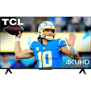 TCL - 43" Class S4 S-Class 4K UHD HDR LED Smart TV with Google TV $200
