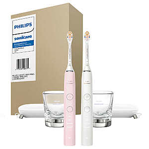 Costco Philips Sonicare DiamondClean 2 Pack White/Pink $179.99
