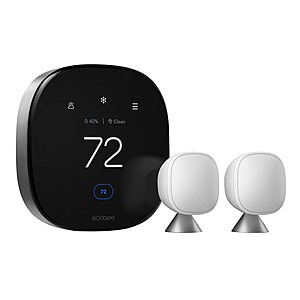 Costco Members: ecobee Smart Thermostat Premium Plus Pack (Includes 2x SmartSensor) $200 + Free Shipping (Valid 5/16-5/29)