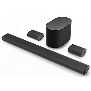 Amazon.com: VIZIO 5.1.2 Elevate Sound Bar with Dolby Atmos, 13 Speakers, Wireless Subwoofer, Alexa - 2023 Model, Black : Electronics $475