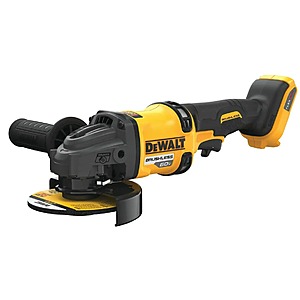 DEWALT FLEXVOLT 60V MAX 4-1/2"-6" Cordless Grinder with Kickback Brake + TWO 6Ah FLEXVOLT batteries DCG418B, DCB606-2 $259