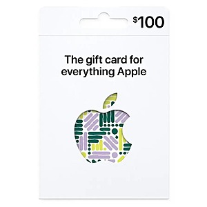 Free $15 Best Buy e-Gift Card when you buy a $100 Apple gift card - $100