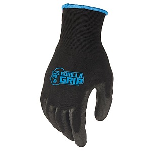 Select Home Depot Stores: GORILLA GRIP Large Gloves in 10 in. Speed Bag (20-Pack) $14