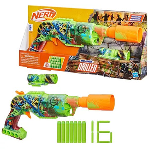 NERF Zombie Driller Dart Blaster - $8.24