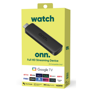 onn. Google TV Full HD Streaming Device (New, 2023) - Walmart.com $12.97
