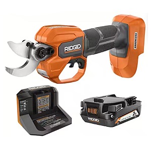 Ridgid 18v Pruner Kit $126
