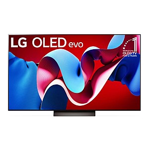 LG Partner Store 65 inch Class LG OLED evo C4 4K Smart TV 2024 + LG Tone T80S - $1079.99