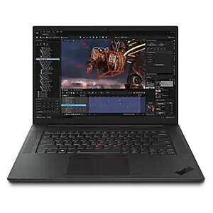 Lenovo ThinkPad P1 G6: 16" QHD+ IPS 165Hz, i7-13800H vPro, RTX 2000 Ada, 16GB DDR5, 512GB SSD, Win 11 Pro $1359