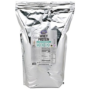10 lbs NOW Sports Whey Protein Isolate Powder (Creamy Chocolate) .80 + Free Shipping