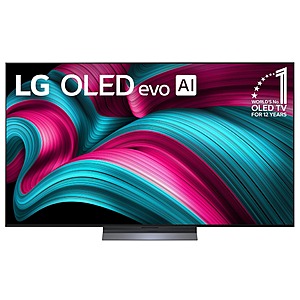 LG 65 OLED C5 Smart TV w/Dolby Atmos, International Model $1,347.99 Woot