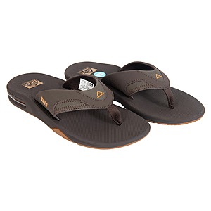 Costco Members: Men's Reef Fanning Flip Flop (Black or Brown) $19.95 + Free Shipping