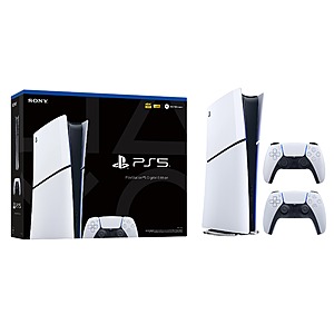 Costco: PlayStation 5 Digital Slim Console & DualSense Controller Bundle $429.99