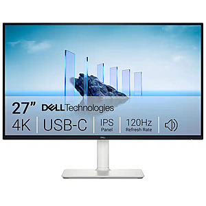 Dell - S2725QC 27" IPS LED 4K UHD 120Hz FreeSync Premium Monitor (USB-C, HDMI) - Ash White $249.99