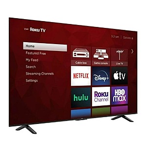 TCL 4-Series 75" 4K UHD HDR Smart Roku TV (Open Box) $310 @ eBay