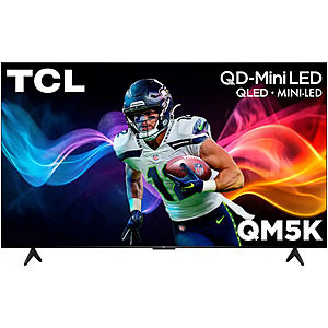 55" TCL QM5K Series 4K UHD HDR QD-Mini LED Google Smart TV $330 + Free Delivery