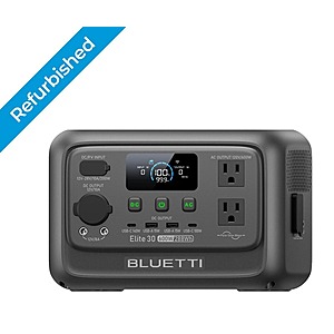 BLUETTI Elite 30 V2 288Wh Portable Power Station for Camping Refurbished $129