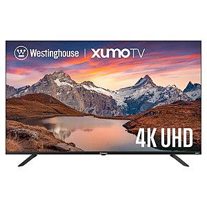 Westinghouse - 58" Class Smart 4K UHD Xumo TV, HDR10, Dolby Vision & Atmos, Edgeless Flat LED, Bluetooth, Wi-Fi $179.99