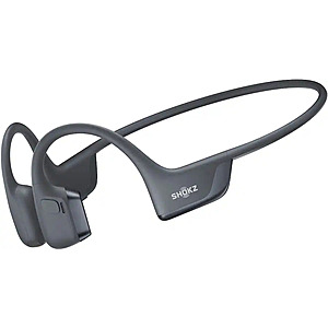 Shokz - OpenRun Pro 2 Wireless Bone Conduction Open-Ear Bluetooth Sports Headphones - Black - Open Box Starting at: $89.99