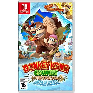 Donkey Kong Country: Tropical Freeze (Nintendo Switch Physical or Digital) $40 + Free Shipping