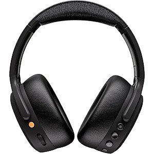 Skullcandy - Crusher ANC 2 Over-the-Ear Noise Canceling Wireless Headphones - Black $130
