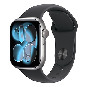 Apple Watch Series 11 [GPS + Cellular 42mm] Smartwatch (Various) - $299