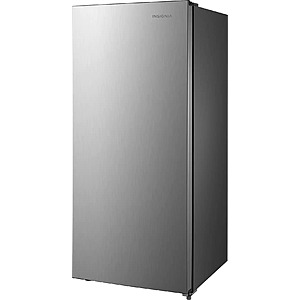 Insignia&trade; - 7.1 Cu. Ft. Garage Ready Upright Convertible Freezer - Stainless Steel Look $259.99 Bestbuy.com