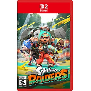 Pre-Order: Splatoon Raiders (Nintendo Switch 2) $49.95 + Free S&H