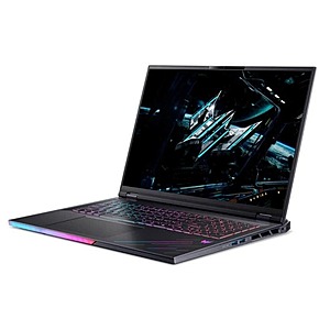 Acer Predator Helios 18 AI (Cert. Refurb): 18" QHD+ 250Hz mini-LED, Intel Ultra 9 275HX, RTX 5080, 32GB DDR5, 1TB SSD, Win 11 Pro $2158.99