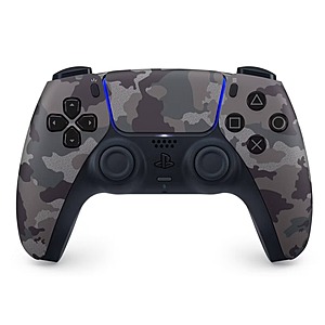 Sony PlayStation 5 DualSense Wireless Controller (Gray Camo) $55 & More + Free S&H