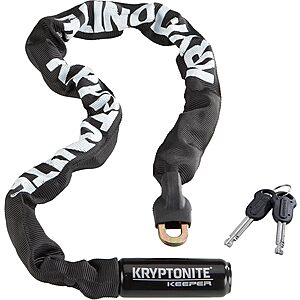 Kryptonite Keeper 785 2.8' 7mm Heavy-Duty Integrated Keyed Chain Bike Lock $38.90 + Free S&H