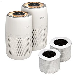 Levoit Core Mini Air Purifier with Night Light, 2-pack, Additional Filters Include $79.99 + $8.99 shipping Costco.com