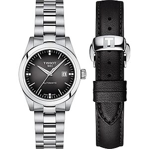 Tissot T-My Lady Automatic Diamond Anthracite Dial Ladies Watch T132.007.11.066.00 $650
