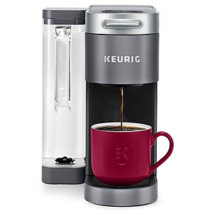 $100 FREE SHIP TARGET: Keurig K-Supreme Single-Serve K-Cup Pod Coffee Maker Gray: Automatic Shut-Off, Brews Iced Coffee, 66 oz Capacity
