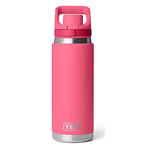 YETI Rambler 18 oz Leakproof Bottle with Flip Chug Cap, Tropical Pink $25.60