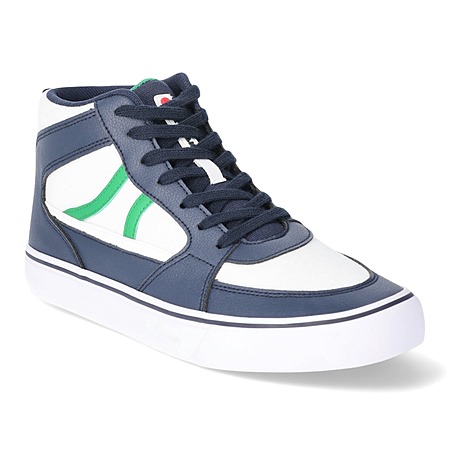 Airwalk Men's Grind High-Top Lace Sneaker (7.5-13, Navy/White) $10 + Free S&H w/ Walmart+ or on $35+