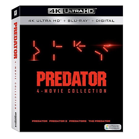 Predator: 4-Movie Collection [4K Blu-ray] $29.9