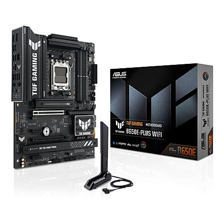 $136: ASUS TUF Gaming B650E-PLUS WiFi AMD B650 ATX Motherboard at Amazon