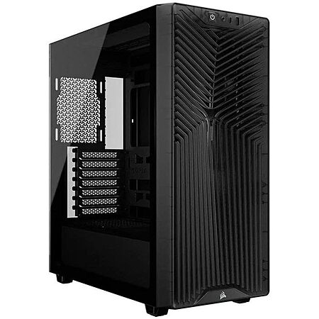 CORSAIR 3200D RS Mid-Tower Smoke PC Case with 3 RS120 PWM Fans, $54.39