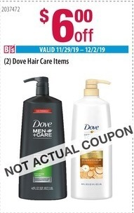 Bjs Wholesale Black Friday 2 Dove Hair Care Items W Coupon